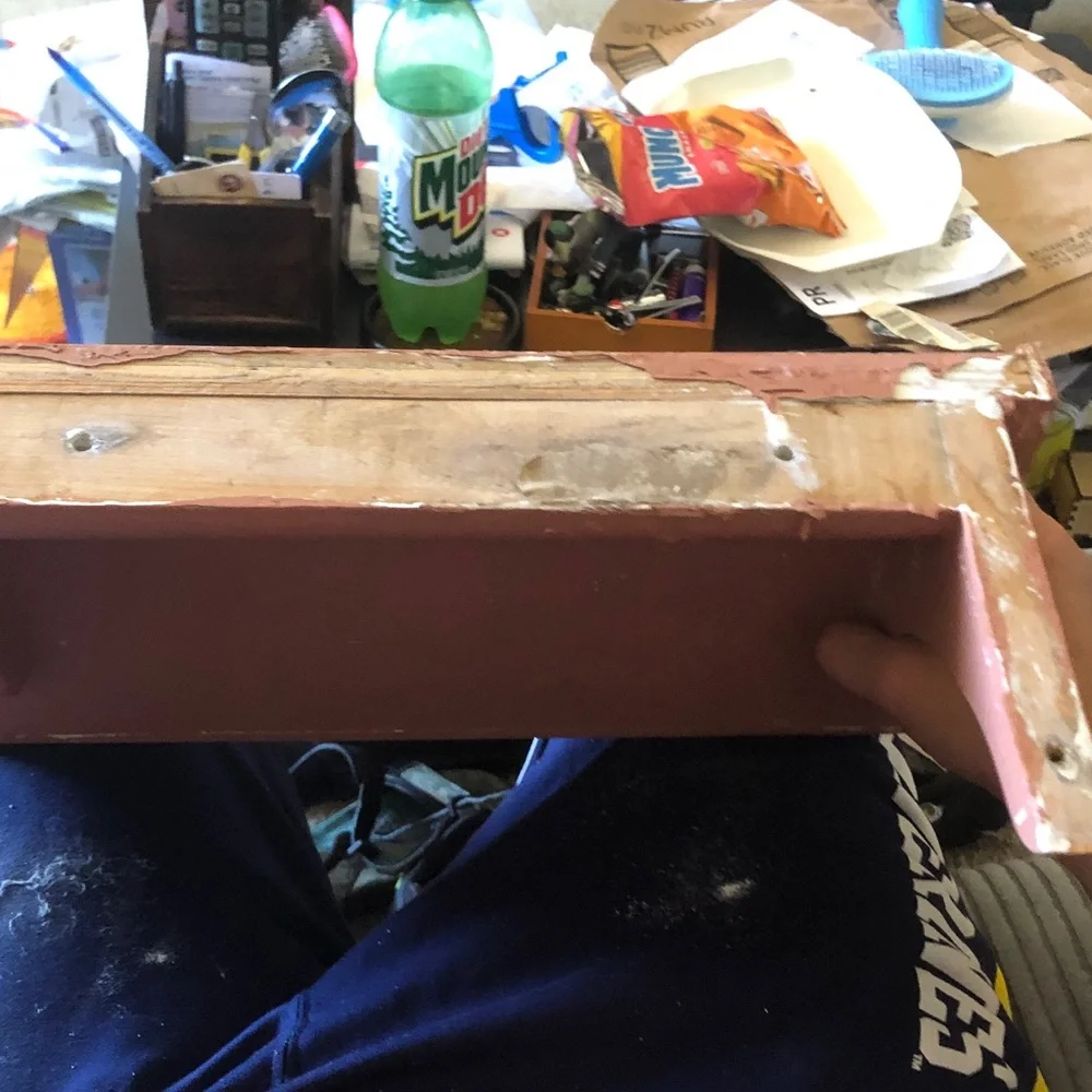 Brown Home Storage Organizer Shelf